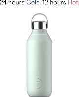 Chilly's Series 2 Bottle Stainless Steel 500ml Lichen Green Double Wall view 4