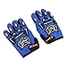 TCT-MT Youth Helmet+Goggles+Gloves Blue Flame DOT Dirt Bike ATV Helmet Motocross Medium New