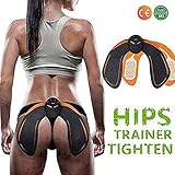 UMATE ABS Stimulator Hips Trainer, Electronic Backside Hip Trainer, Smart Wearable Buttock Muscle Stimulator for Men Women Replacement Gel
