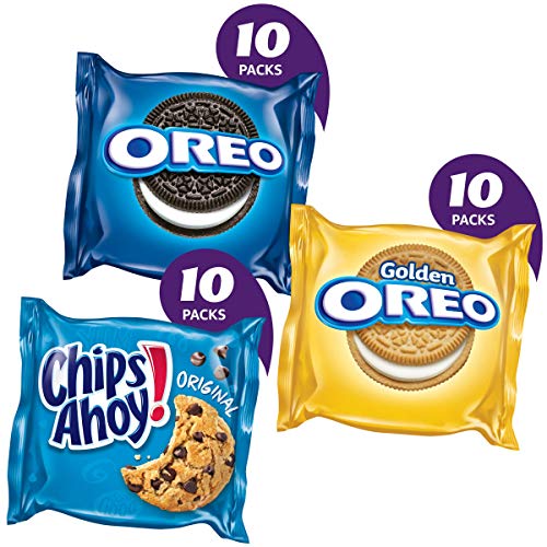 Nabisco Cookies Sweet Treats Variety Pack Cookies With Oreo Chips