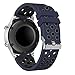 CreateGreat Compatible for Samsung Galaxy Watch 46mm,Gear S3 Soft Replacement Breathable Sport Bands with Air Holes and Quick Release Pin for Samsung Gear S3/Galaxy 46mm Watch