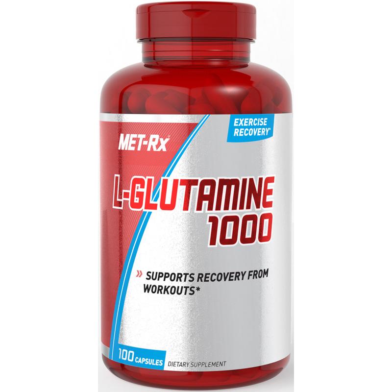 METRx LGlutamine 1000 Mg Diet Supplement Capsules, 100