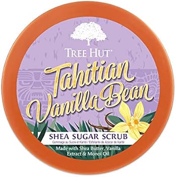 tree hut tahitian vanilla bean shea sugar scrub