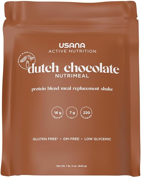 USANA MEAL REPLACEMENT SHAKE – DUTCH CHOCOLATE –...