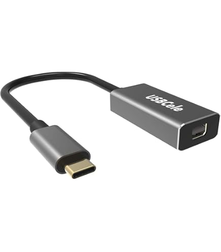 Adattatore YMY USB-C A Mini DisplayPort 4K 60Hz, Compatibile Con MacBook Pro, Dell XPS, IPhone 15/16 E Altri