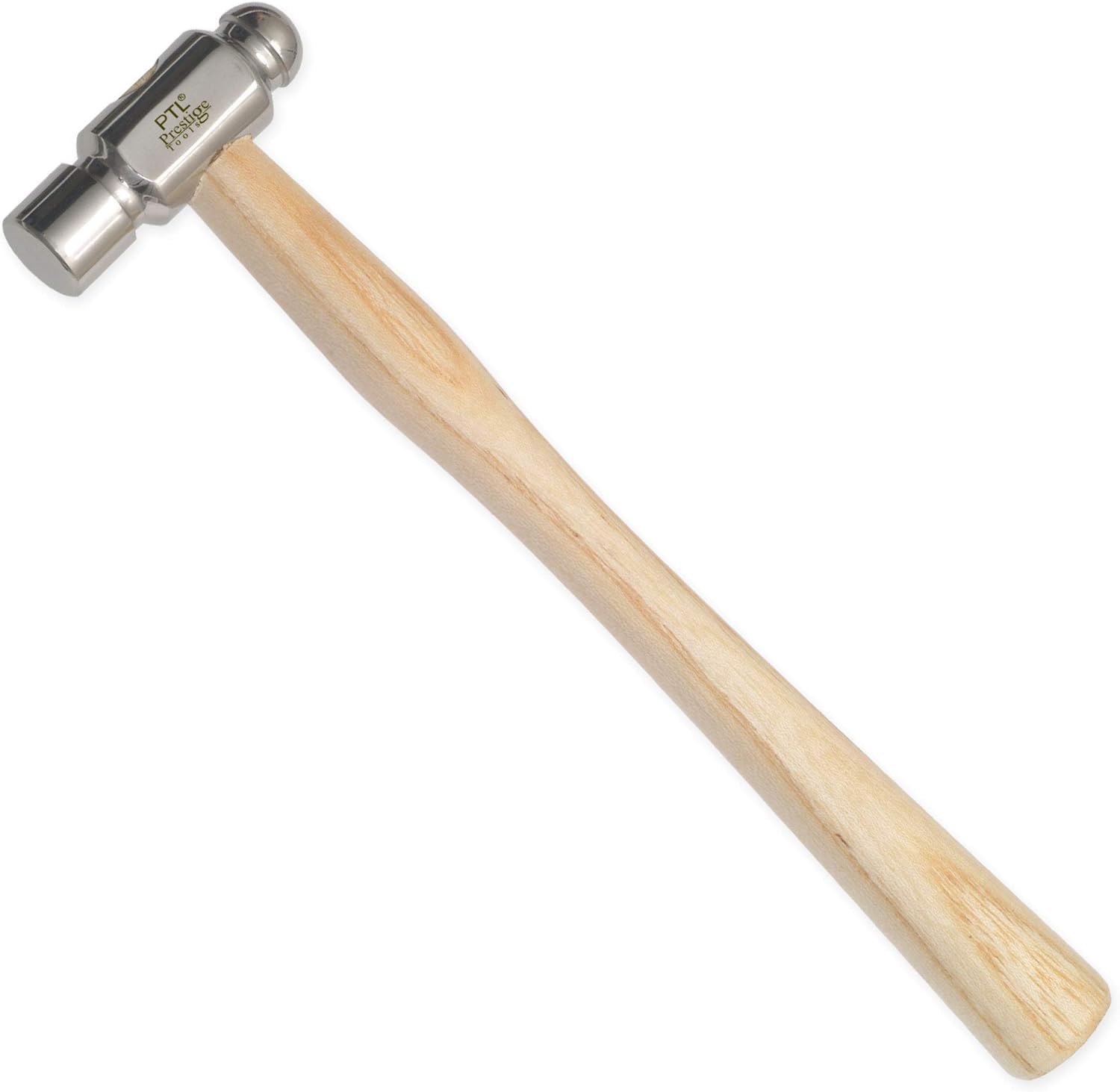 Ball Pein Hammer, 6 oz, Dual Face Peening Hammer for Jewellery Making, Miniature Multipurpose Hammer, Wooden Handle, PTL®