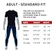 Campus Colors NCAA Adult Gameday Cotton T-Shirt - Premium Quality - Semi-Fitted Style - Officially Licensed Product (Alabama Crimson Tide - Crimson, X-Large)