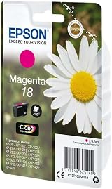 Epson 18 Magenta Daisy Claria Home Ink Cartridge - 180 Pages view 3