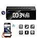 Hidden Camera Alarm Clock Spy Camera WiFi Cameras Wireless Mini Nanny Cam Motion Detection Home Surveillance Security Super Night Vision Temperature Display