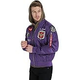 CORIRESHA Mens Outdoor Embroidered Patches Slim Fit US Navy Bomber Jackets Windbreaker