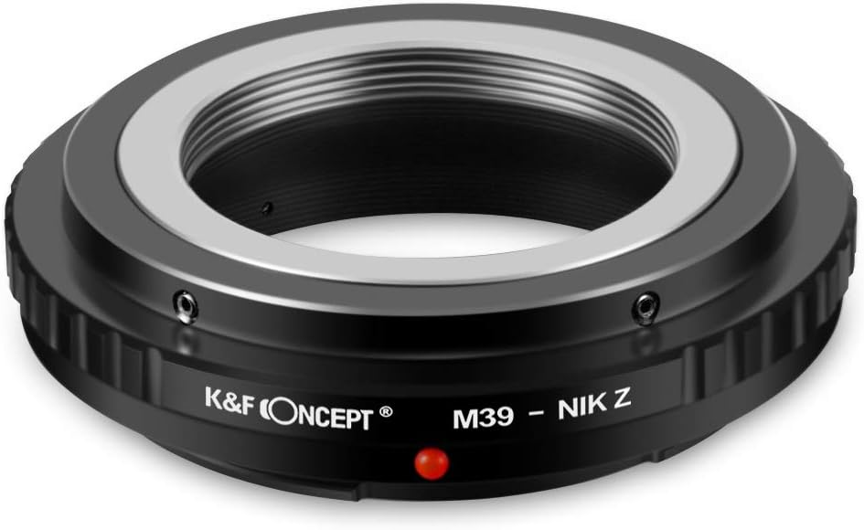 K&F CONCEPT Lens Mount Adapter Compatible with M39 Mount Lens to Nikon Z Mount Camera Body - Image 3