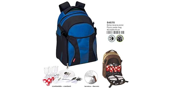 Montichelvo Montichelvo Pr Picnic Cooler Bag C Blue Bolsa Escolar ...