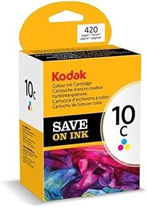 Kodak 10C Color Ink for Cartridge Easyshare 5000 Series, ESP 3,5,7,9, 3200, 5200, 7200, 9200 Series, ESP Office 6100