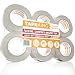 Tape King Clear Packing Tape - XL 110 Yards Per Roll (6 Rolls) - 1.88 Inch Wide Stronger & Thicker 2.7mil, Heavy Duty Adhesive Industrial Depot Tape for Moving Packaging Shipping, Office & Storage primary