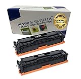 HI-VISION 2 Pack Compatible HP 305X, CE410X High Yield Black Toner Cartridge Replacement for LaserJet Pro 400 color MFP M475dn, MFP M475dw, M451dn, M451nw, M451dw, LaserJet Pro 300 color MFP M375nw