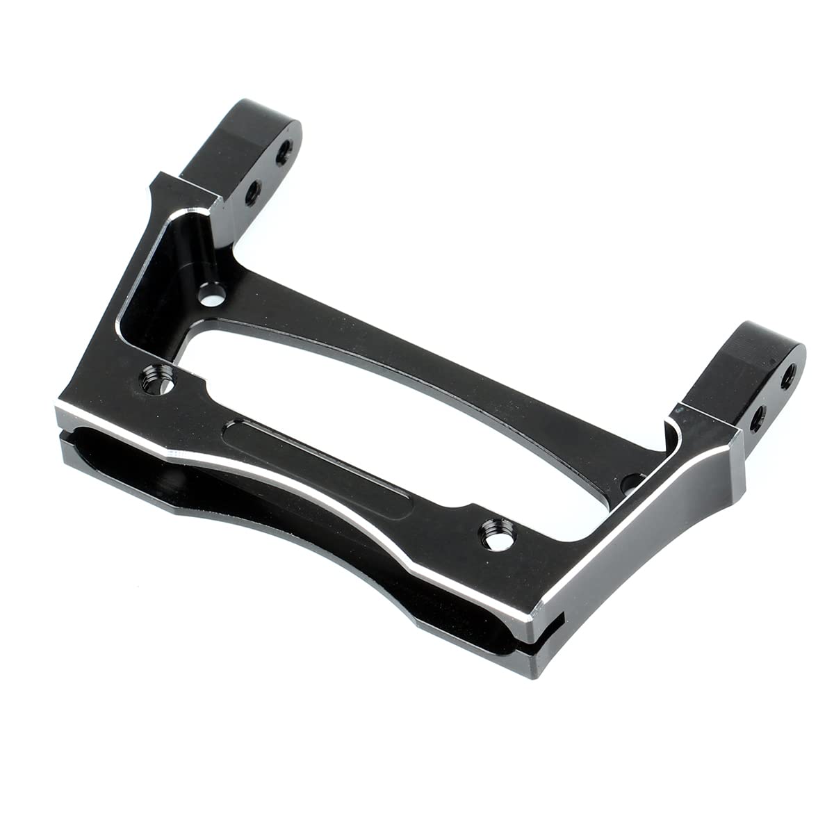 LCX Racing 1/10th RC Crawler Car Aluminum Front Bumper Mount Bracket Brace for RC Car TRX4 2021, Upgrades Parts Accessories