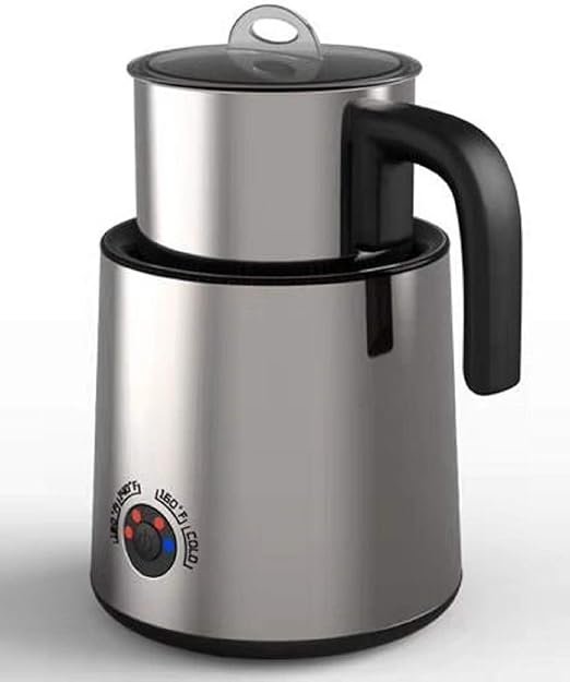 Hot Chocolate,Matcha Electric Milk Frother and Warmer for Coffee Casara