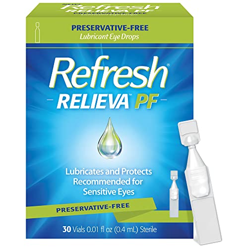 Refresh Relieva PF Lubricant Eye Drops, PreservativeFree, 0.01 Fl Oz