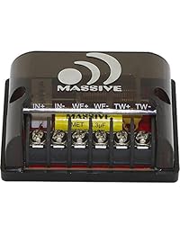 PK6S de audio masivo   6 pulgadas, 6.5 ", 500 vatios de potencia máxima   250 w RMS, 4 ohmios, serie PK, sistema de bocinas de audio para auto coaxial de audio profesional (se vende como par)