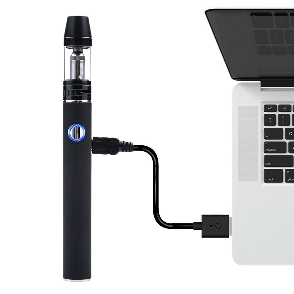 Vaplay Electronic Cigarette Starter kit with 1600 mAh Battery, Top Filling E-Cigarette, Nicotine-Free, No E-Liquid (Black)