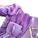 JiaDuo New Princess Party Costume Girl Halloween Dress Up 120 Purple 