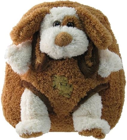 backpack with stuffed animal