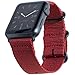 Hiking Trail Nylon Band | The Original Rugged Compatible with Apple Watch Band for Men & Women - Soft, Breathable, Woven Water-Resistant Nylon Mens iWatch Strap | Fits Ultra 2 & Ultra 49mm 46mm 45mm 44mm Series 10 & All Models (Rockwell Red)