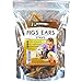 NEW Vet Recommended - 100% Natural Pigs Ears For Dogs - Strips & Slivers - Pork Ear Dog Treats. Healthy Dog Chews With a Delicious & Rich Taste (1 lb Bag)