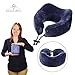 Royal Rest Memory Foam Travel Pillow with Sleep Mask, Earplugs, Carry Bag Velour Cover