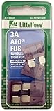 Littelfuse 0ATO003.VP ATO 32 Volt 3 Amp Carded Fuse, (Pack of 5)