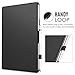 MoKo Case Fit 2018/2017 iPad 9.7 6th/5th Generation - Slim-Fit Multi-Angle Folio Cover Case with Auto Wake/Sleep Compatible with Apple iPad 9.7 Inch 2018/2017, Black