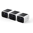 eufy Security S220 SoloCam 3-Cam Pack, Home Security System, Solar Security Camera Wireless Outdoor Camera, Always-On Power, 2K Resolution, 2.4 GHz Wi-Fi, No Monthly Fee