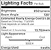 Vstar LED PAR36 9W (Eq to 50W Halogen) 12V AC/DC Lamp Landscape Waterproof (Cool White)
