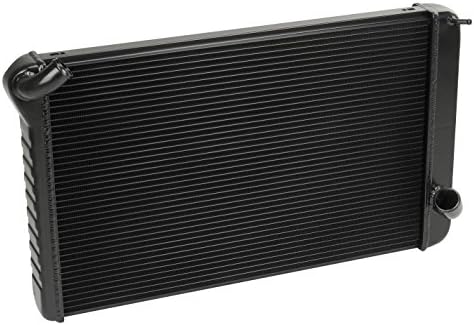 Dewitts 1969-72 Corvette BB Manual Aluminum 2 row 1" tube Black Ice Radiator