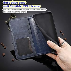 LAGUI Adatto per Oppo Reno2 Z Cover Protettiva in Morbido TPU + PU Custodia Portafoglio a Chiusura Magnetica con… - immagine 7