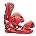 Gnu Mutant Snowboard Bindings - Large/Red