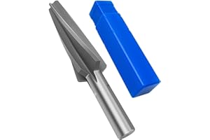 MQLPXI 10 Degree Ball Joint Reamer, 6542 High-Speed Tool Steel Tapered Ball Joint Reamer for 1-1/2in Per Foot, Tapered Reamer Tie Rod