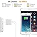 Wall Charger, UBP 4.2A 21W Dual USB Universal Portable Charger with mSmart Technology, for iPhone 7 6/6S Plus, 5/5S, iPad Pro, Galaxy S7, S6 Edge Plus, S5, Nexus, HTC & more [2-PACK]