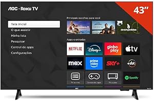 TV AOC Smart 43" Roku TV Full HD 43S5155/78G