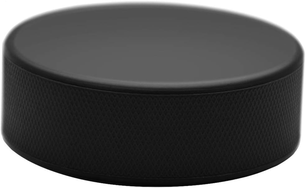Ice Hockey Pucks | High Grade Pucks - Official Regulation Weight & Size for Practicing & Classic Training - 6-Ounce - Hockey Puck | Roller Hockey | Pond Hockey | Hockey Gift (1 Pack): Home Audio & Theater