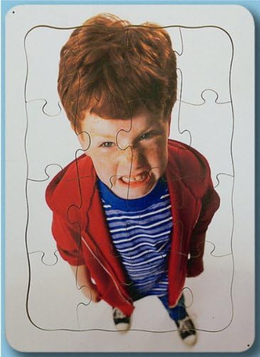 Emotions tray puzzle, angry/rage