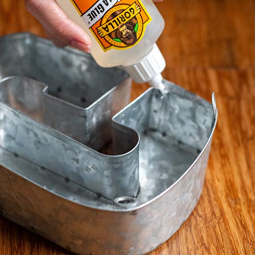 Gorilla White Gorilla Glue, Waterproof Polyurethane Glue, 2 Ounce