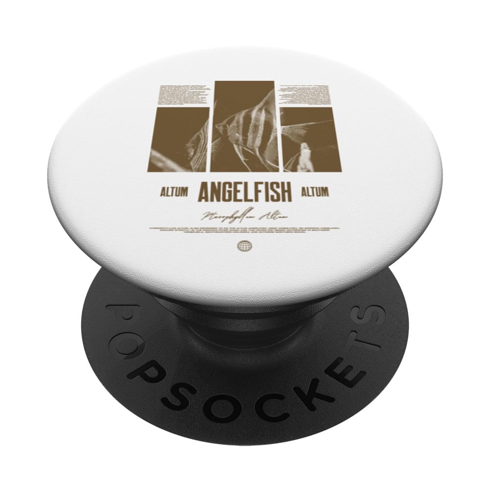 Altum Angelfish Cichlid Aquarium Fish Keeper PopSockets Swappable PopGrip