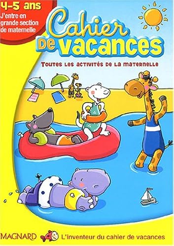 Download Cahier de vacances j'entre en GS 4-5 ans PDF