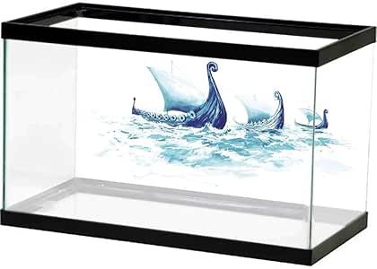 viking fish tank ornaments