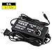 Yetaida 100-240V to 3-12V 5A Power Supply Adjustable Universal AC/DC Switching Power Adapter, 50-60hz Variable Power Supply Converter with LED Voltage Display US Plug (3V-12V 5A)