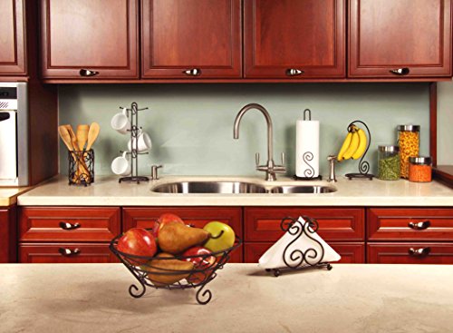 Home Basics Scroll Collection Fruit Basket