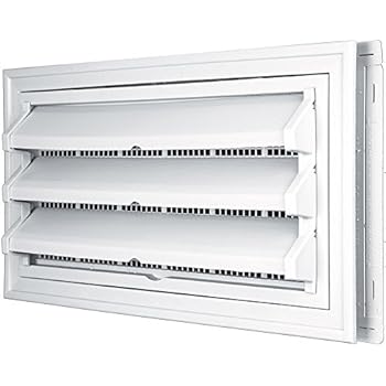 Builders Edge 140036410001 Vent, White