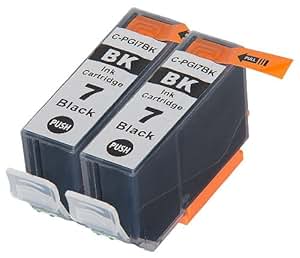 2pcs black ink cartridge PGI 650 XL replacement for Canon Pixma MG5460 MG6360 IP7260 MX926