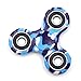 VOCOO Fidget Spinner Bearing Toy Stress Reducer for ADHD EDC Hand Killing Time，Guarantee 1 min+ Spin Time (M2-Camouflage blue)